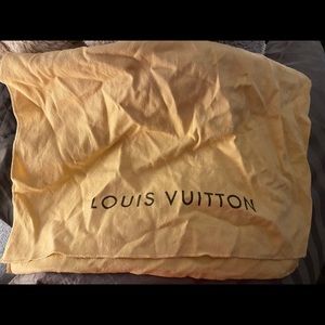 Authentic Louis Vuitton dust bag